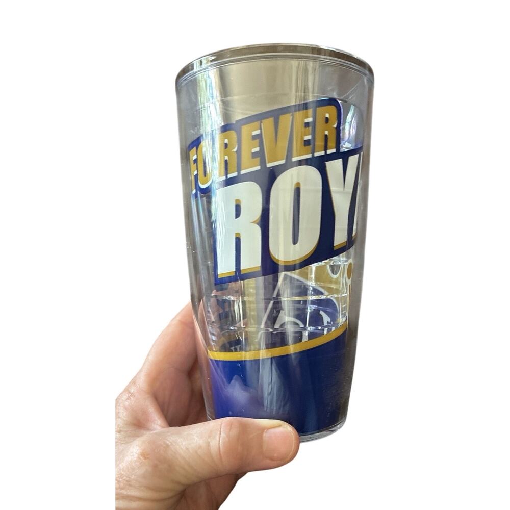 Tervis 16 oz KC Forever Royal Baseball Sports Blue Insulated Covered Tumbler